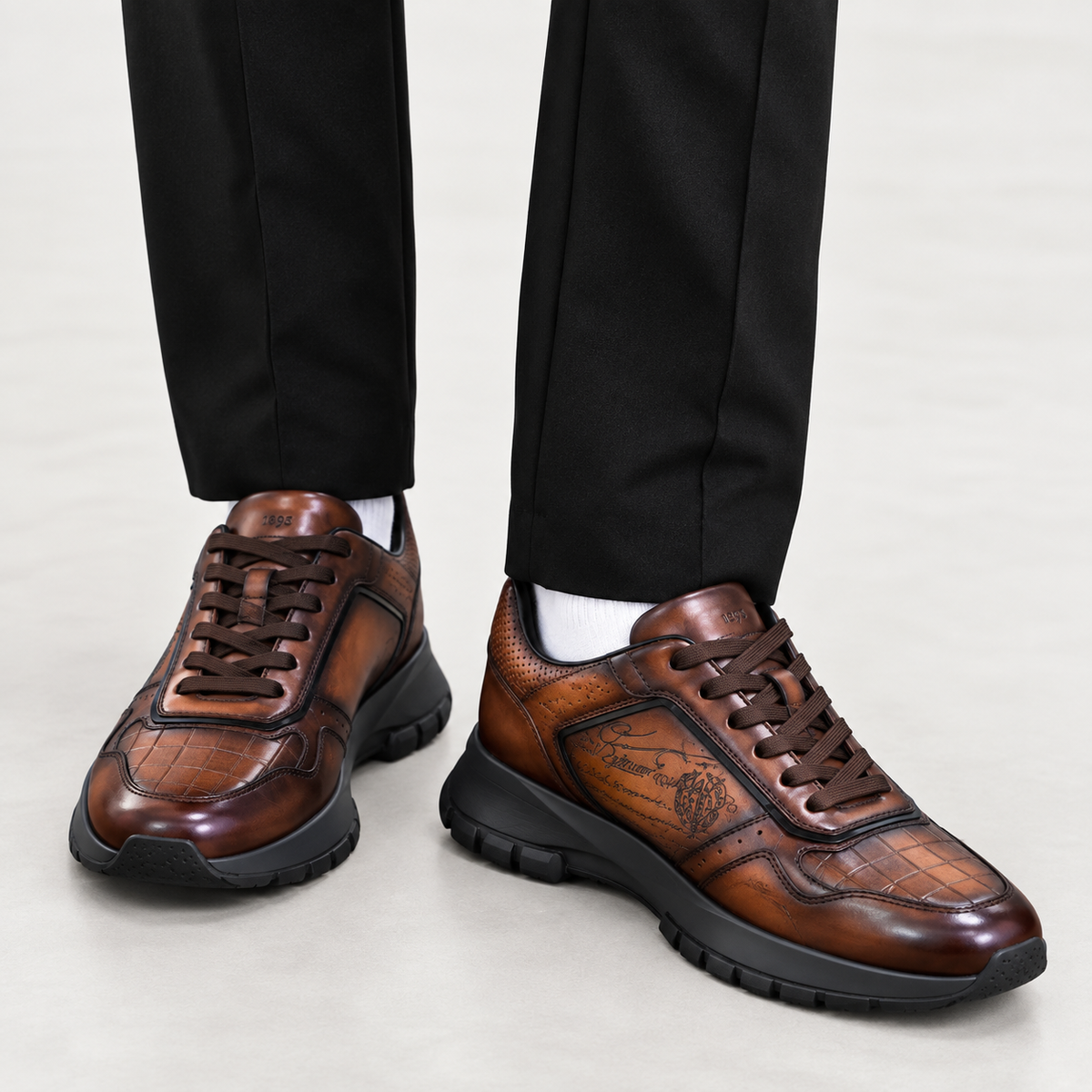 Sneakers Berluti Élite Cognac