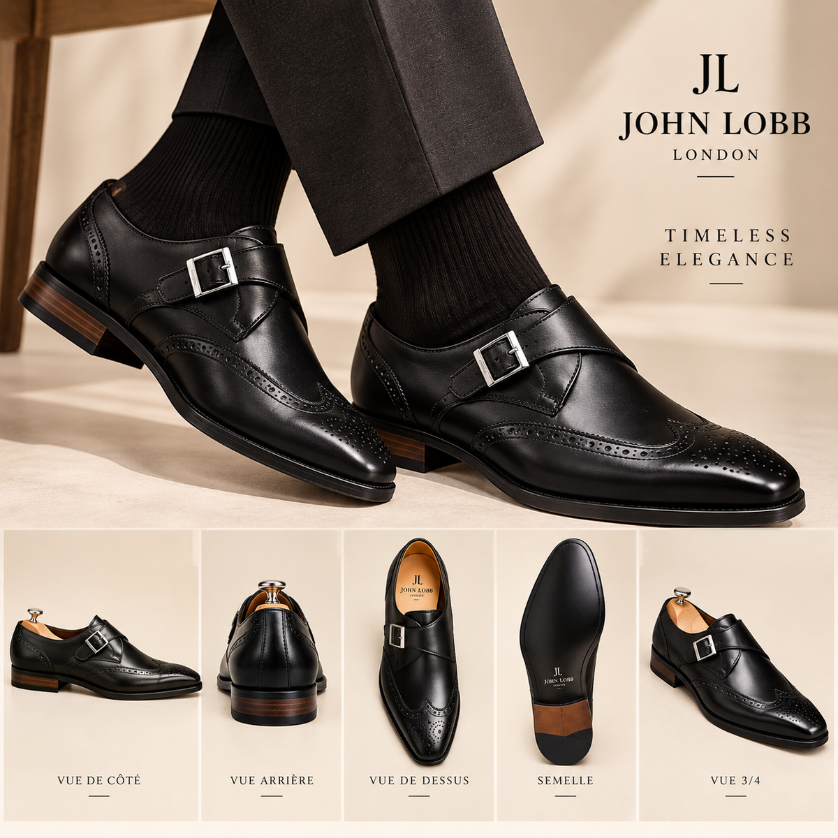 Brogue Double Boucle JL