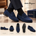 Mocassin Firenze Bleu Nuit