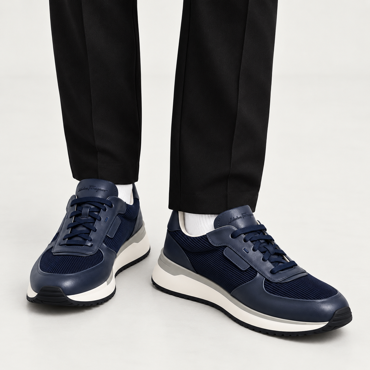 Sneakers Ferragamo- bleu marine