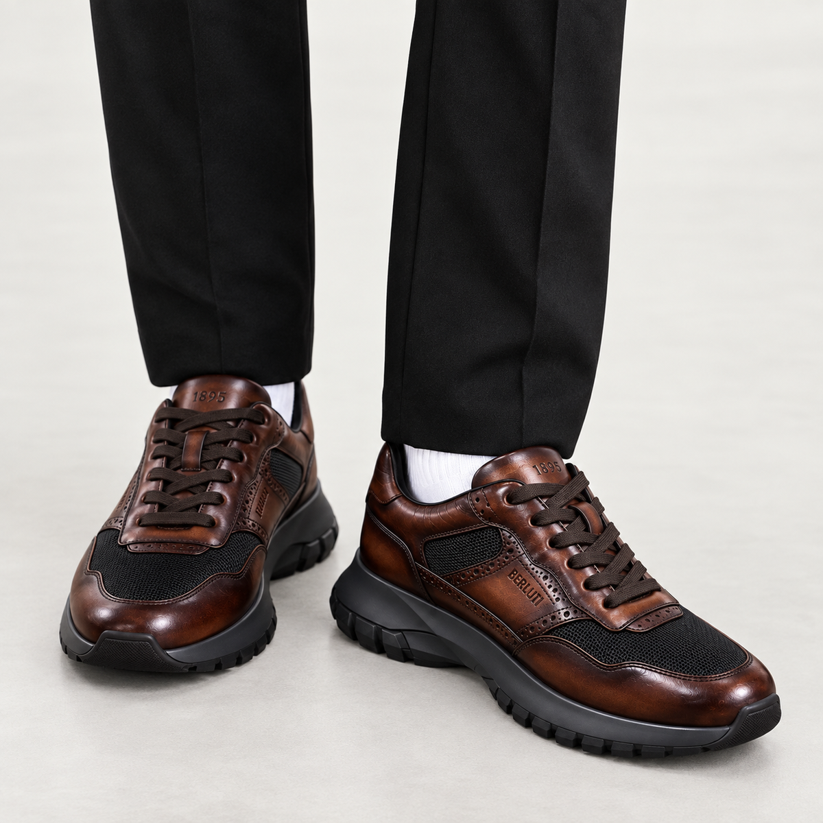 Sneakers Berluti Brown Shadow