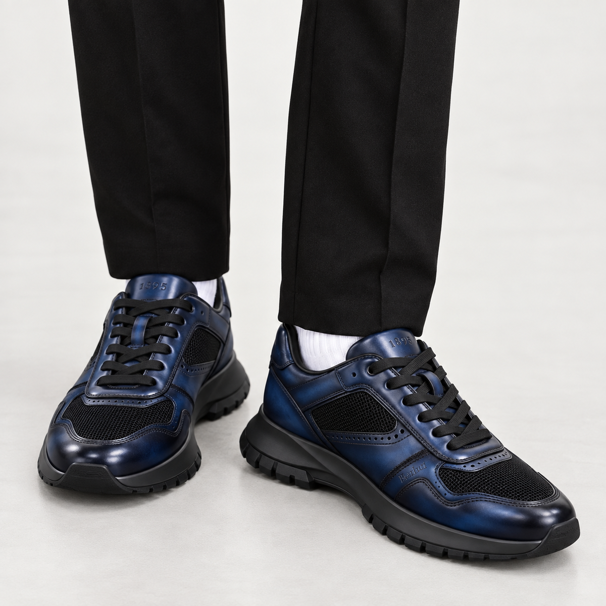 Sneakers Berluti Aero Navy