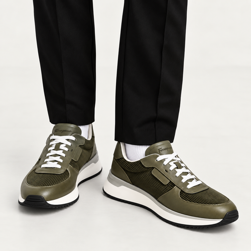 Sneakers Ferragamo- vert olive