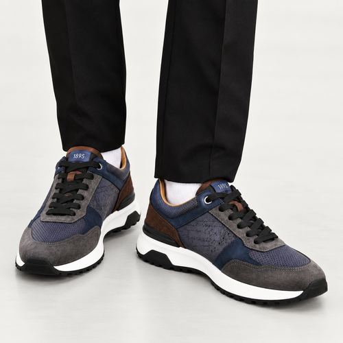 Sneakers Berluti- Bleu/marron